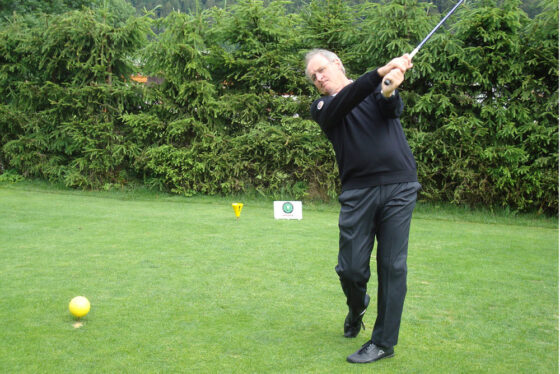 Hans-Günter Reiter vom Golf Klub Braunschweig