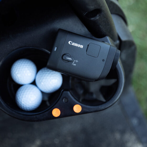 Canon PowerShot GOLF im Golfbag