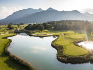 Golfplatz Das Achental Grassau Chiemgau Chiemsee erleben pur -